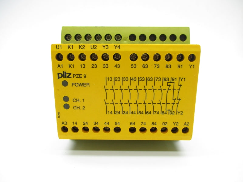 PILZ PZE924VDC8N/O1N/C 774150 24VDC 8A NSNP