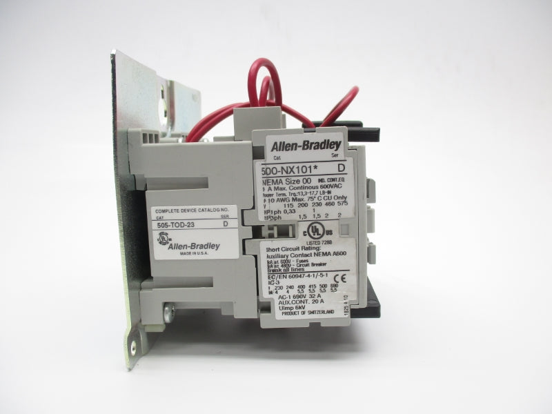 ALLEN BRADLEY 505-TOD-23 SER. D 110/120V NSNP