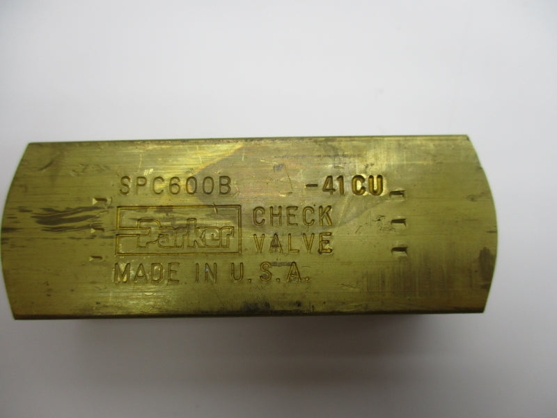 PARKER SPC600B 2000PSI UNMP