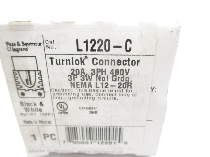 PASS&SEYMOUR L1220-C 480V 20A NSMP