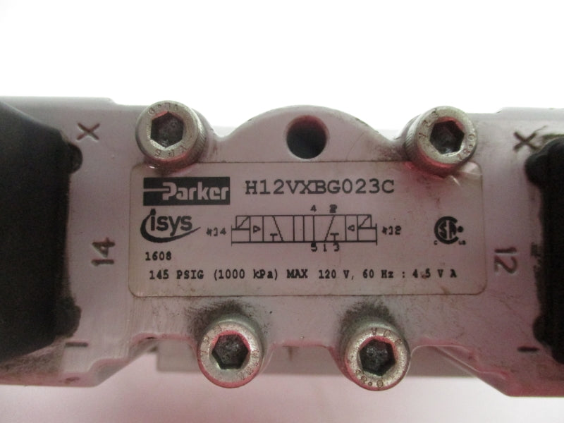 PARKER H12VXBG023C 120V 145PSI UNMP