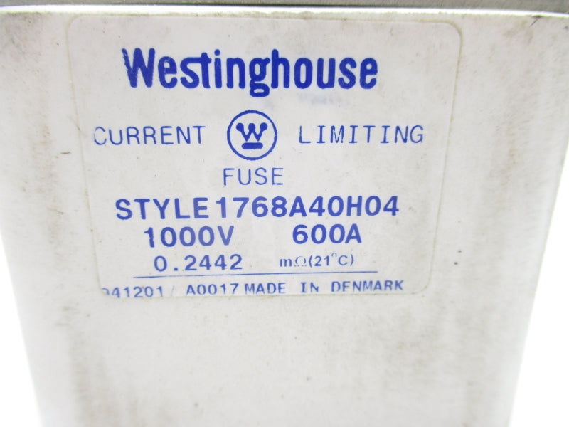 WESTINGHOUSE 1768A40H04 1000V 600A NSNP