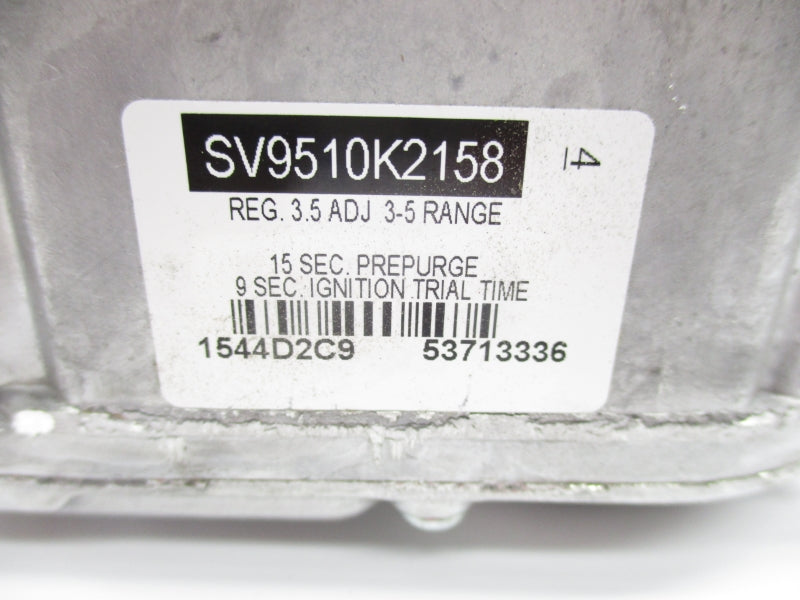 HONEYWELL SV9510K2158 15S NSNP