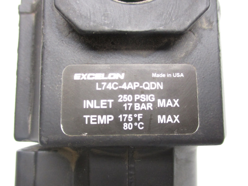 NORGREN L74C-4AP-QDN 250PSI 175'F NSNP