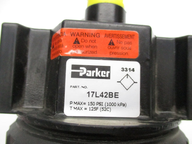 PARKER 17L42BE 150PSI 125'F NSNP