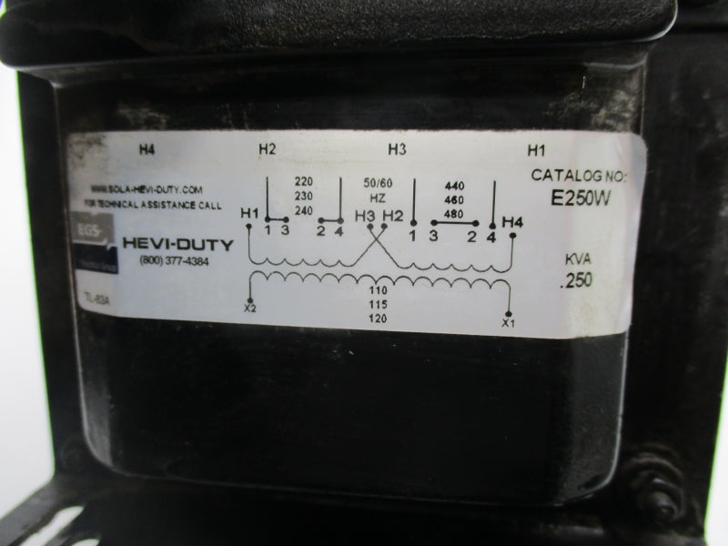 EGS E250W 480V UNMP