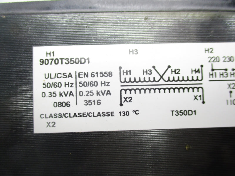 INDUSTRIAL MRO 9070T350D1 480V 0.35KVA NSNP