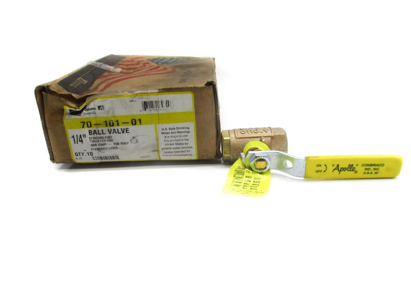 APOLLO 70-101-01 1/4" (PKG OF 10) NSMP