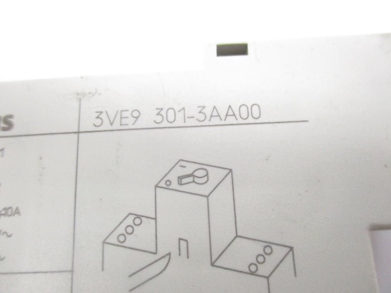 SIEMENS 3VE9301-3AA00 500V 10A NSNP