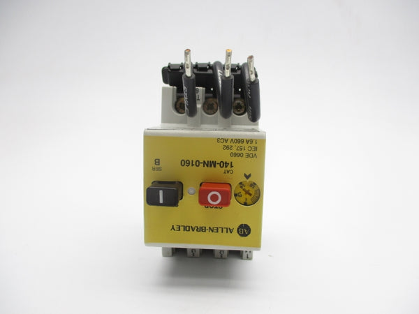 ALLEN BRADLEY 140-CNDF-989 SER. B 660VAC 1.6A (AS PICTURED) NSNP