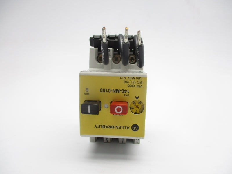 ALLEN BRADLEY 140-CNDF-989 SER. B 660VAC 1.6A (AS PICTURED) NSNP