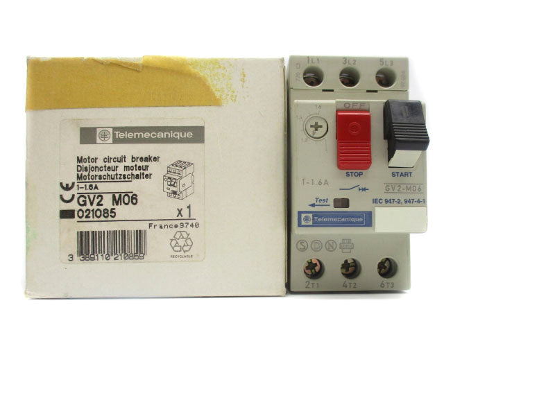 TELEMECANIQUE GV2M06 1-1.6A NSMP