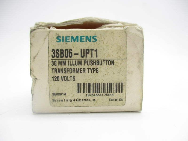 SIEMENS 3SB06-UPT1 120V NSMP