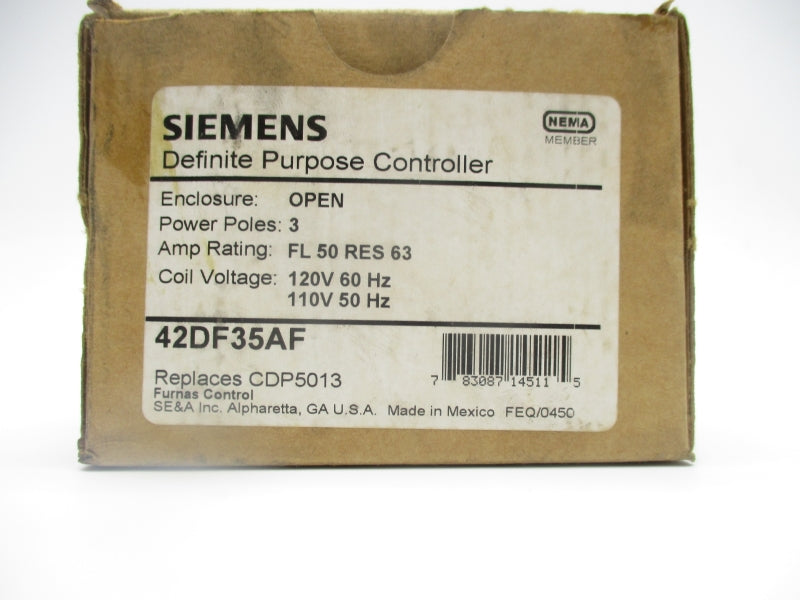 SIEMENS 42DF35AF 110/120V 63A NSMP