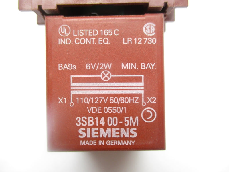 SIEMENS 3SB1400-5M 110/127V NSNP