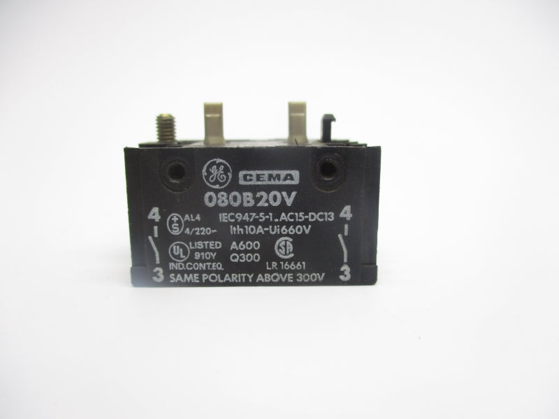 GENERAL ELECTRIC 080B20V 660V 10A (AS PICTURED) NSNP