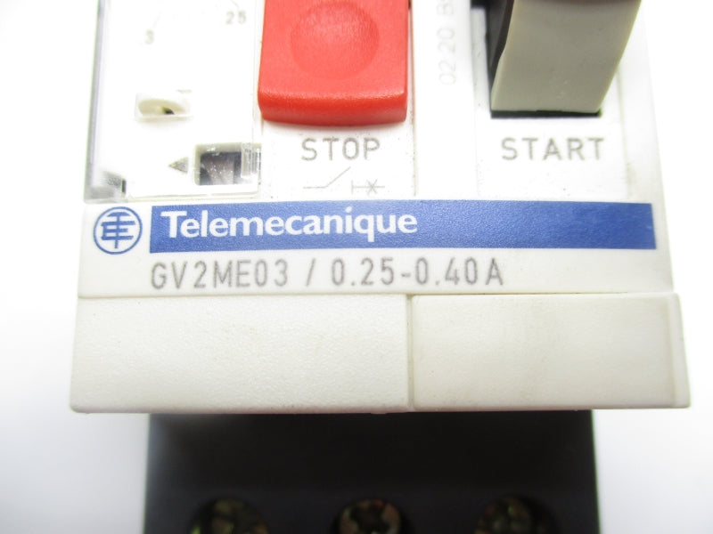 TELEMECANIQUE GV2ME03 0.25-0.40A NSNP