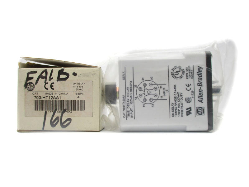 ALLEN BRADLEY 700-HT12AA1 SER. A 120VAC 0.1-10S (WH) NSMP