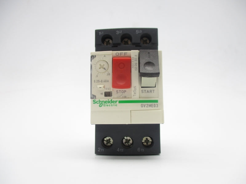 SCHNEIDER ELECTRIC GV2ME03 0.25-0.40A NSNP