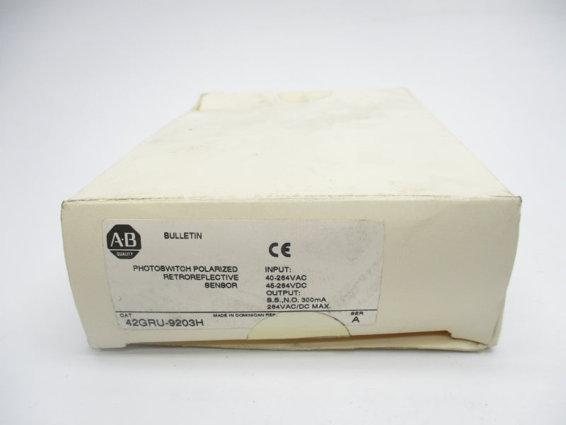 ALLEN BRADLEY 42GRU-9203H SER. A 40-264VAC (WH) NSMP