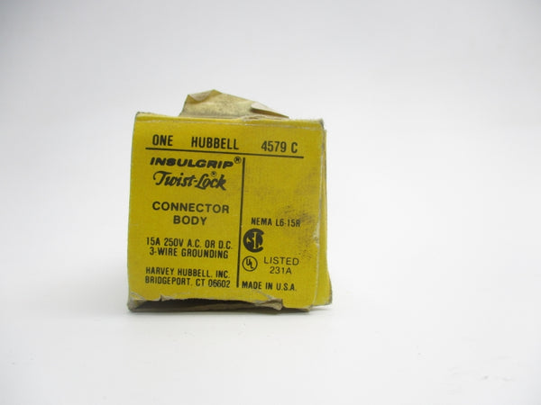 HUBBELL 4579C 250VAC 15A NSMP