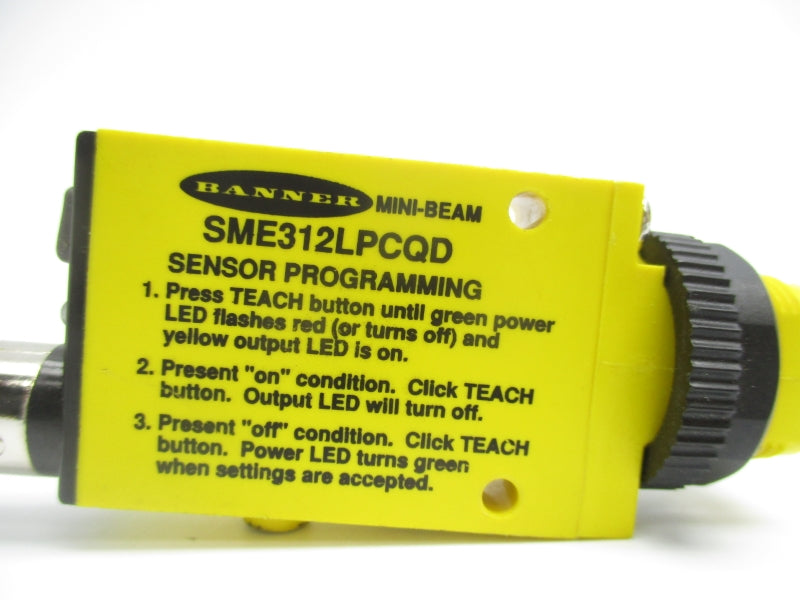 BANNER ENGINEERING SME312LPCQD 10-30VDC NSNP