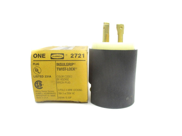 HUBBELL 2721 250VAC 30A NSMP