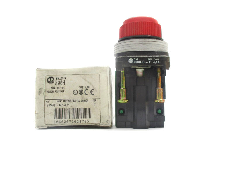ALLEN BRADLEY 800H-R6AP SER. F (WH) NSMP