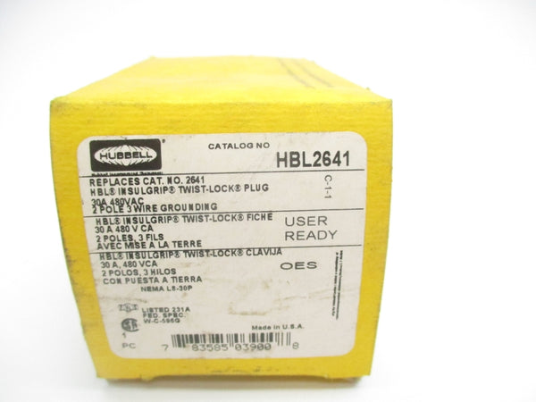 HUBBELL HBL2641 480VAC 30A NSMP