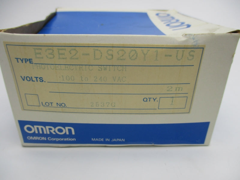 OMRON E3E2-DS20Y1-US 100-240VAC NSMP