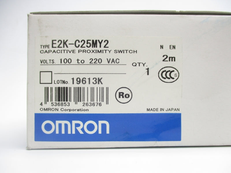 OMRON E2K-C25MY2 100-220VAC 2M NSMP