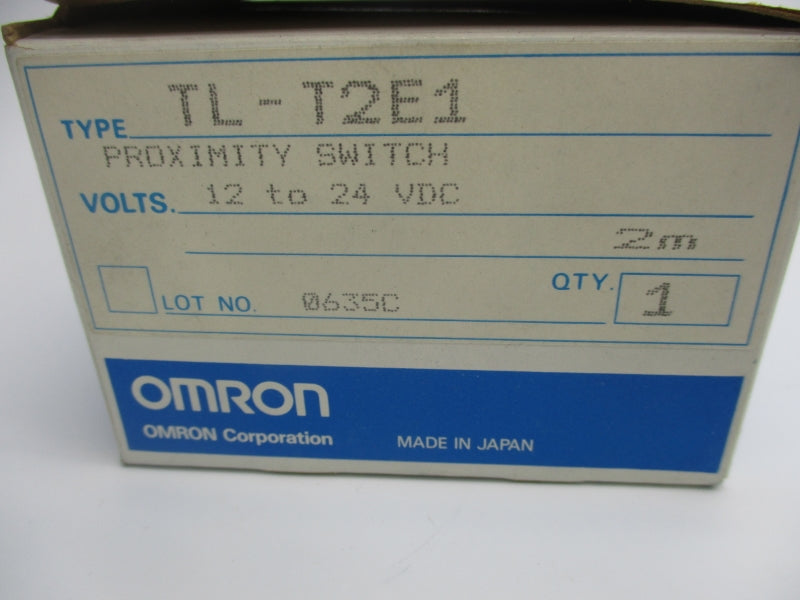OMRON TL-T2E1 12-24VDC 2M NSMP
