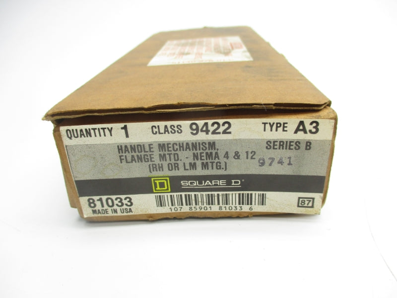 SQUARE D 9422A3 SER. B NSMP