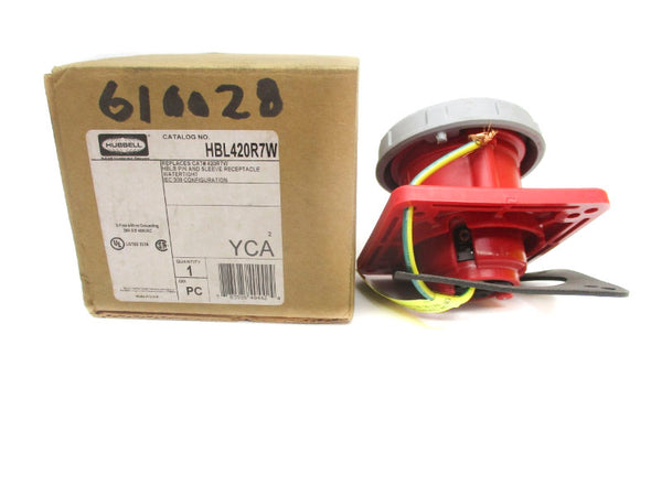 HUBBELL HBL420R7W 480VAC 20A NSMP