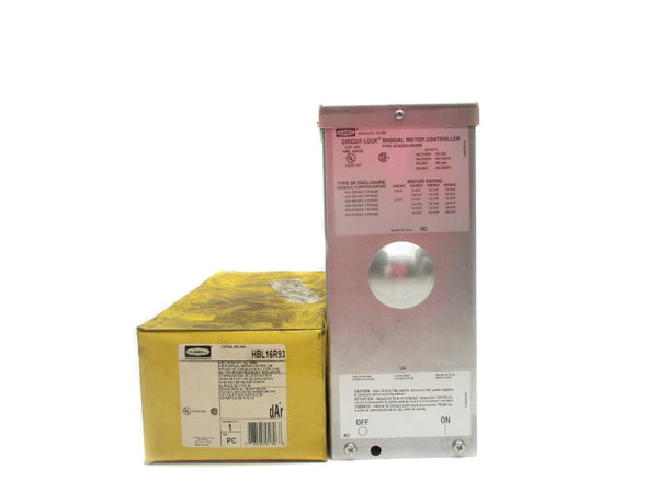 HUBBELL HBL16R93 600VAC 60A NSMP