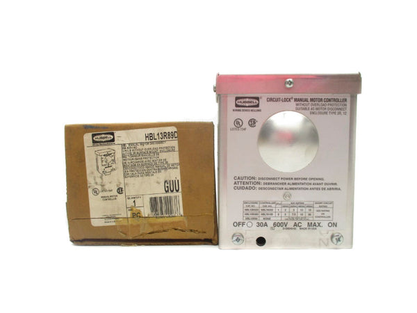 HUBBELL HBL13R89D 600VAC 30A NSMP