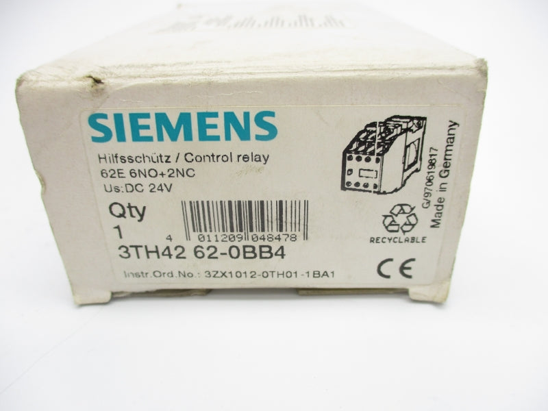 SIEMENS 3TH4262-0BB4 24VDC NSMP