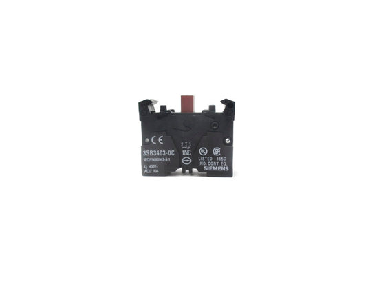 SIEMENS 3SB3403-0C 400V 10A NSNP