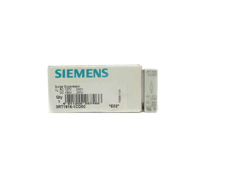 SIEMENS 3RT1916-1CD00 127-240VAC NSMP