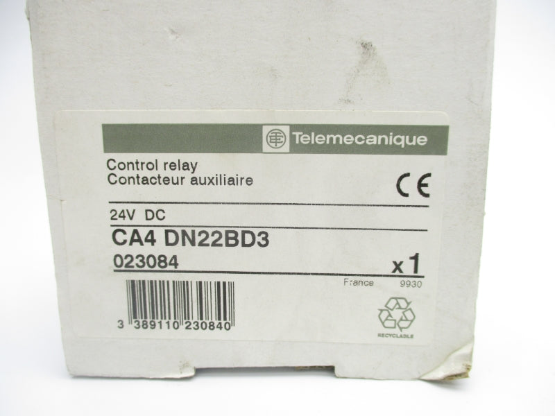 TELEMECANIQUE CA4DN22BD3 24VDC NSMP