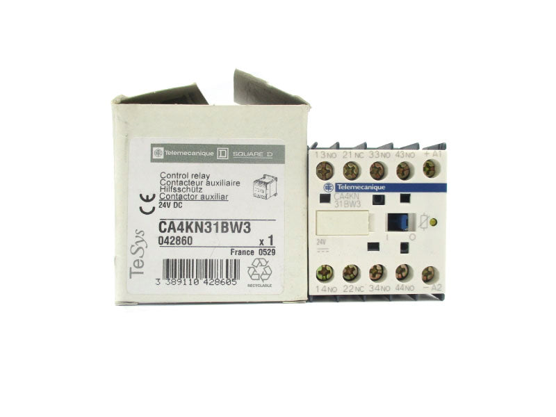 TELEMECANIQUE CA4KN31BW3 24VDC 10A NSMP