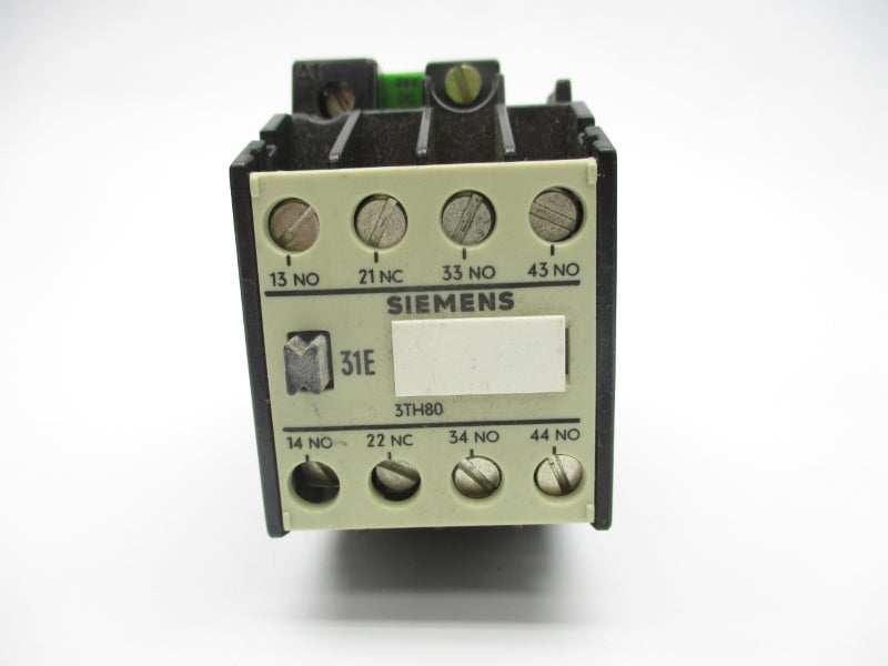 SIEMENS 3TH8031-0B 24VDC 10A UNMP