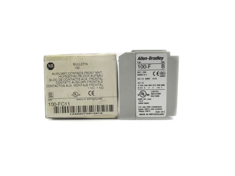 ALLEN BRADLEY 100-FC11 690V 10A (WH) NSMP