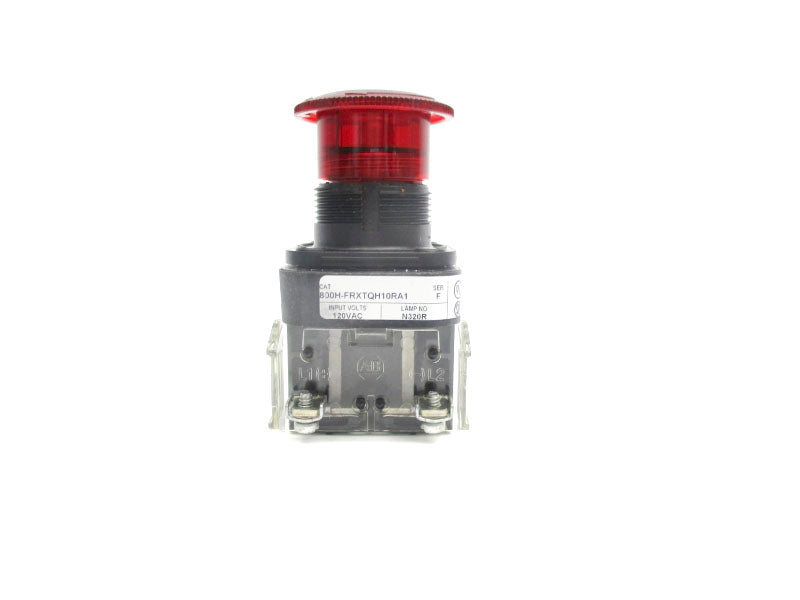 ALLEN BRADLEY 800H-FRXTQH10RA1 SER. F 120VAC (AS PICTURED) NSNP