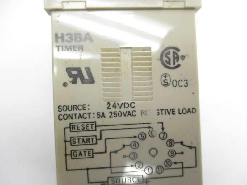 OMRON H3BA 24VDC 5A 0-1.0M UNMP