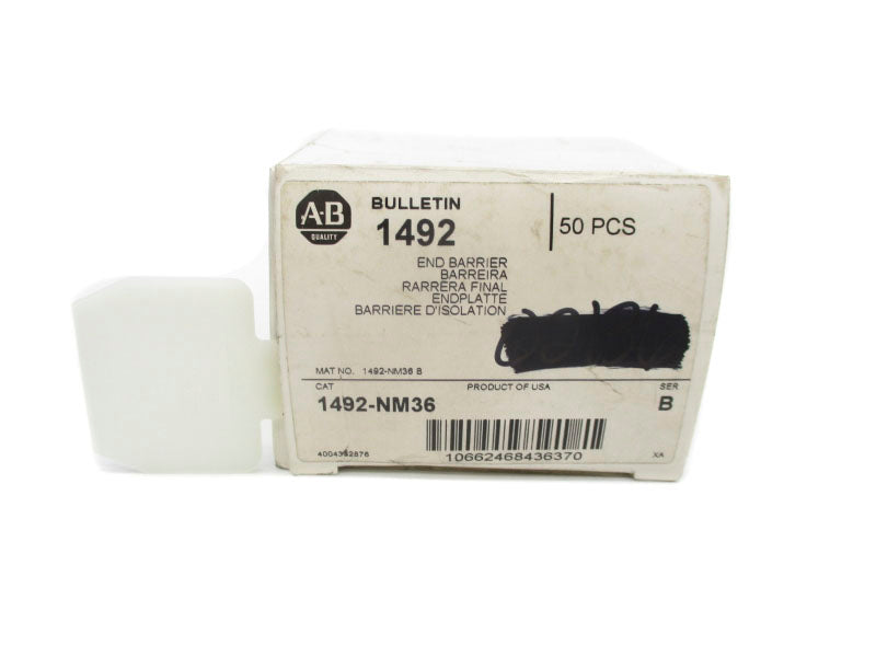 ALLEN BRADLEY 1492-NM36 SER. B (QTY OF 50) (WH) NSMP