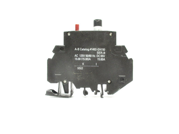 ALLEN BRADLEY 1492-GH150 SER. B 125VAC 15A UNMP