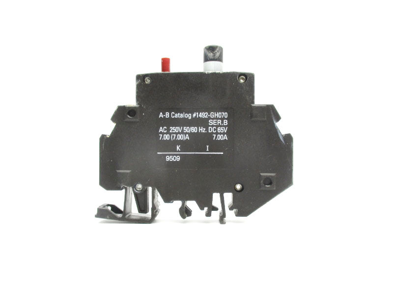ALLEN BRADLEY 1492-GH070 SER. B 250VAC 7.00A UNMP