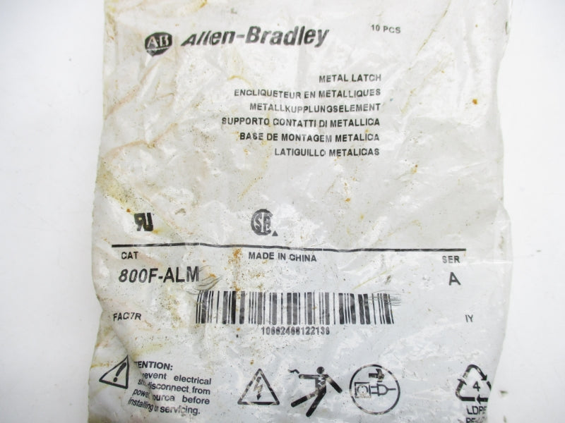 ALLEN BRADLEY 800F-ALM SER. A (PKG OF 10) NSMP