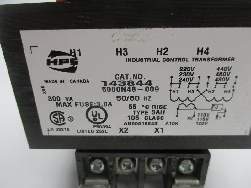 HPS 5000N48-009 143844 480V 300VA NSNP